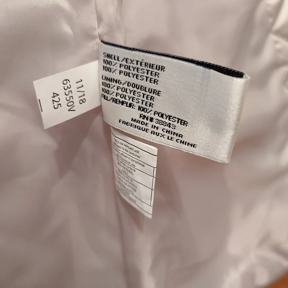 Via Spiga Women's Diamond Quilted Mid-Length Winter Jacket with Attached Hood - Picture 10 of 11